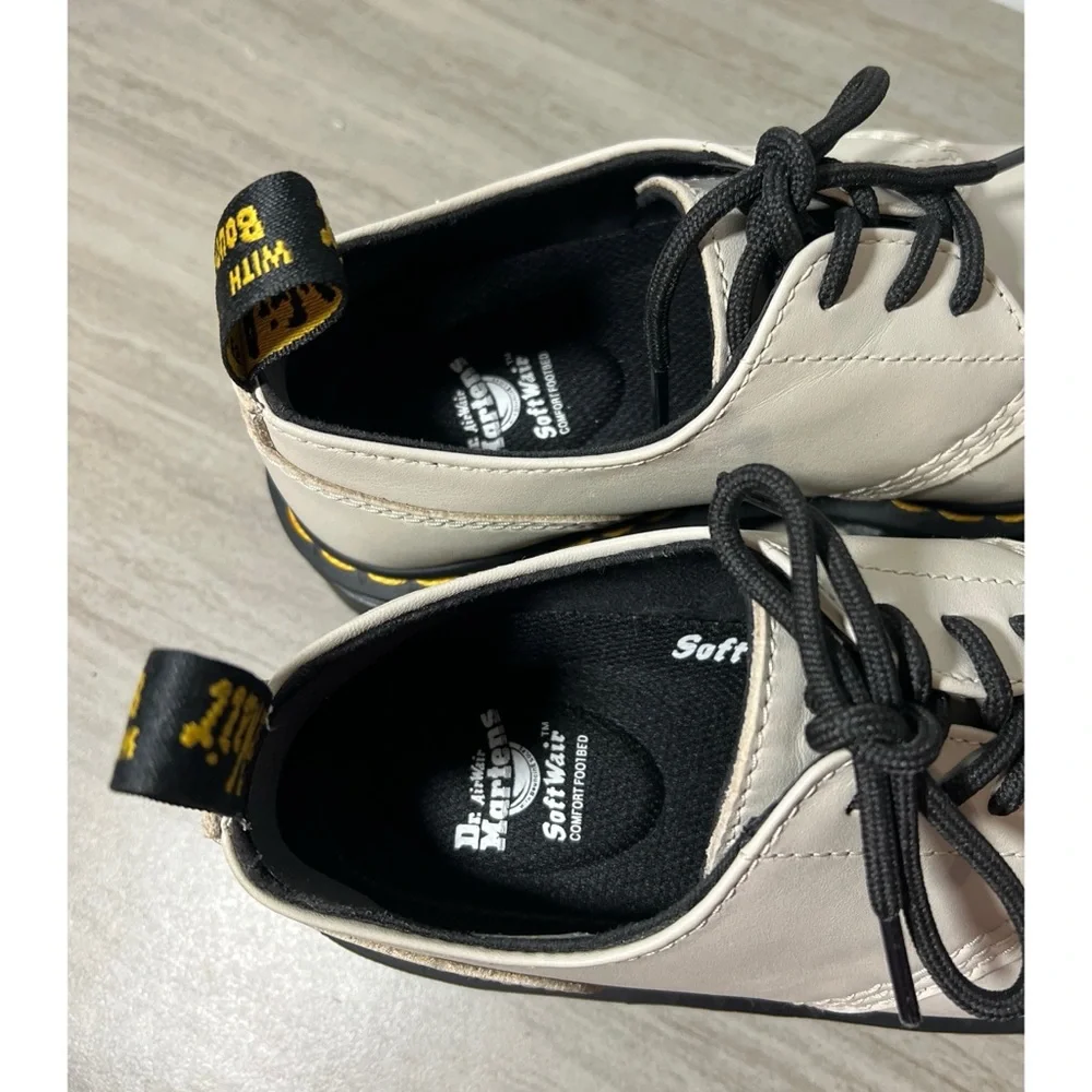*Dr. Martens Audrick Nappa Leather Platform Shoes